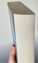 Gift a book example 1 book with clean white straight edges