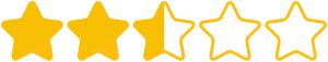 two and a half stars