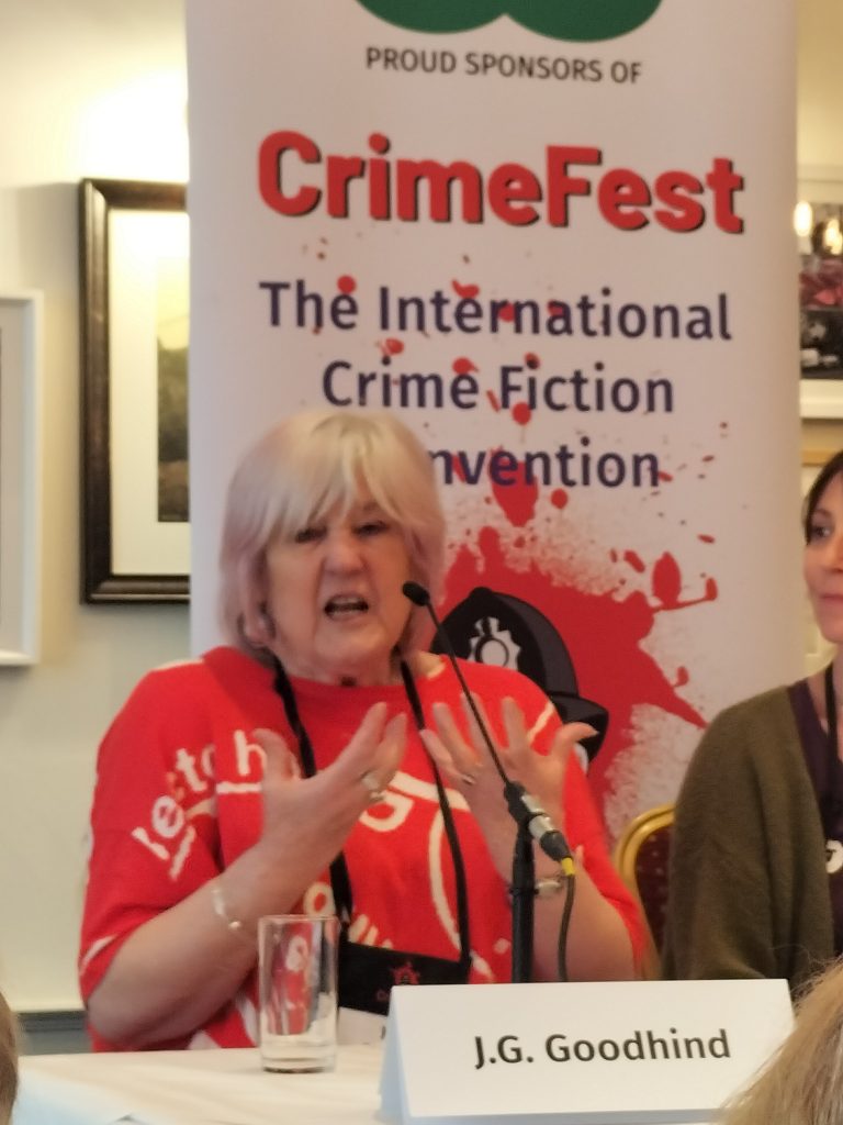 Lizzie Lane at CrimeFest