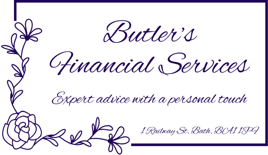 Advert. Butler's Financial Services, Expert advice with a personal touch