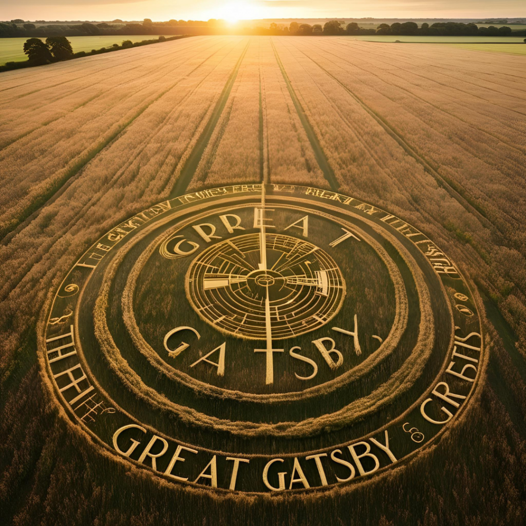 Great Gatsby Crop Circle