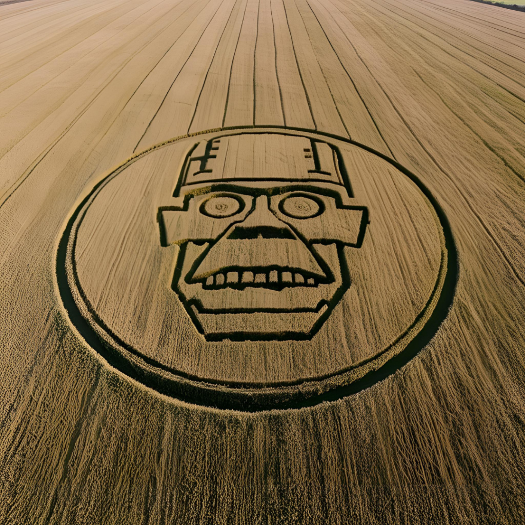 Frankenstein crop circle
