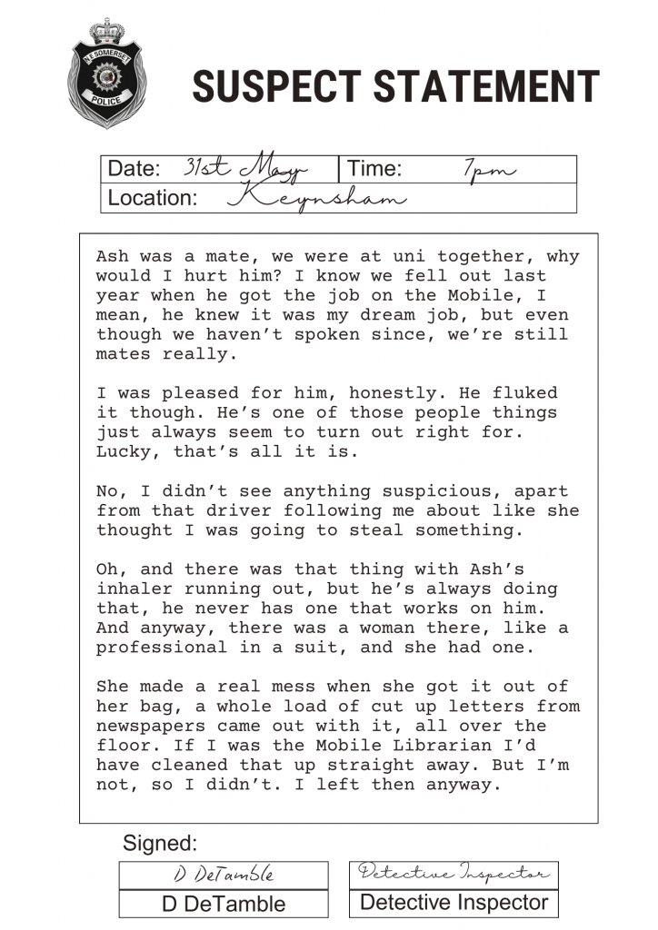police form