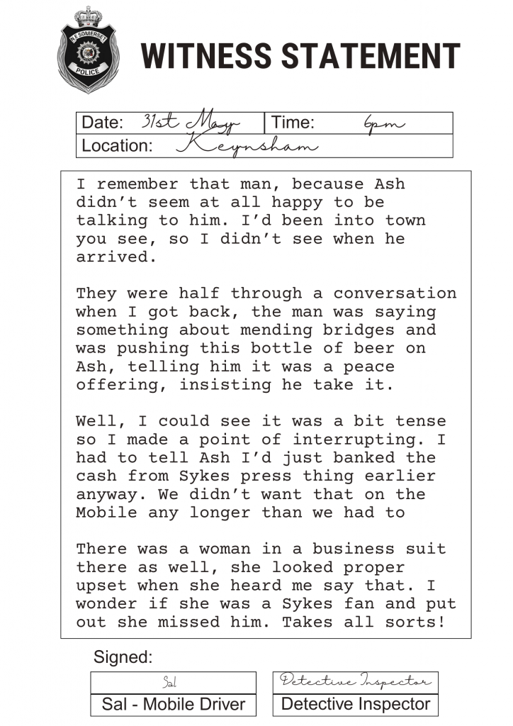 police form