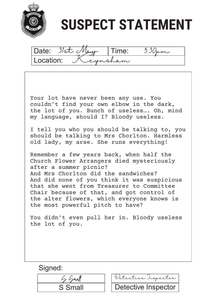 police form