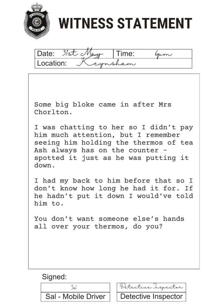 police form