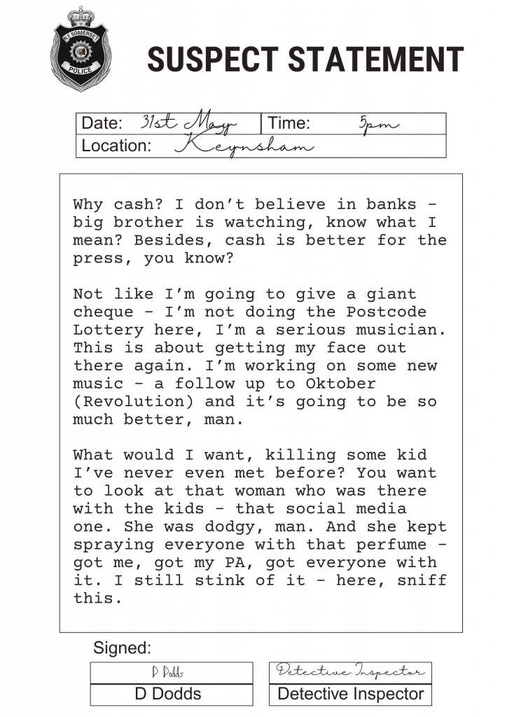 police form