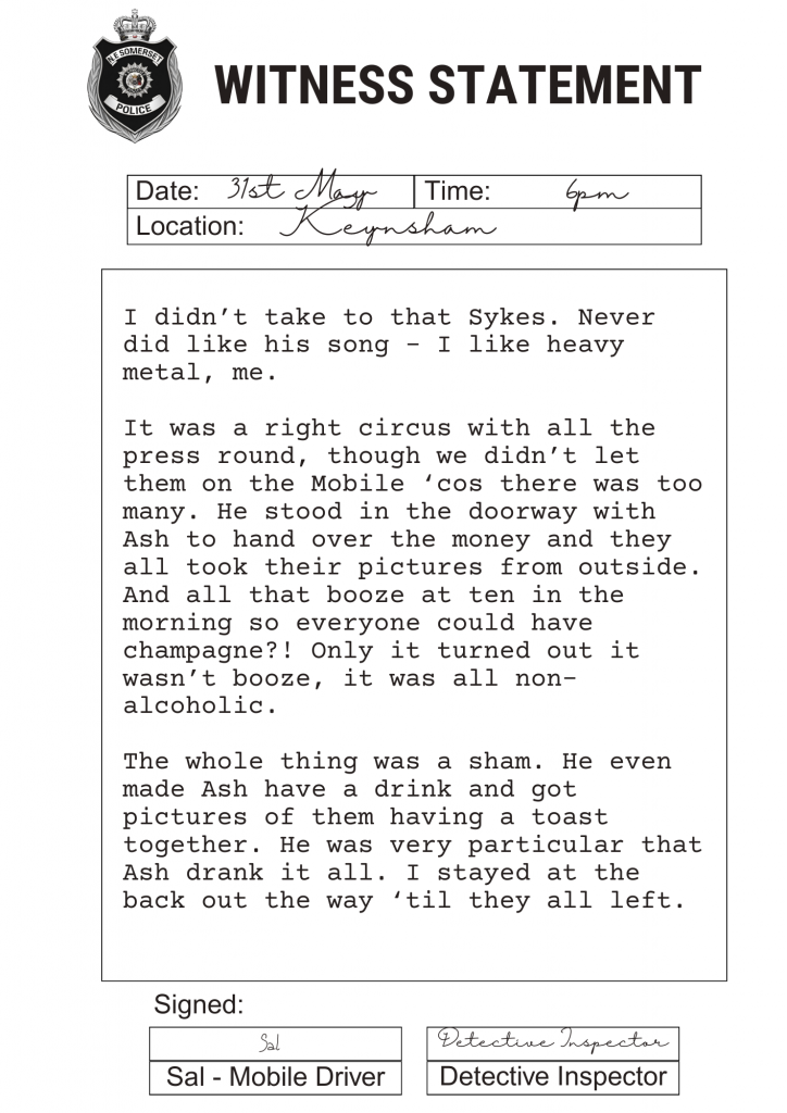 police form