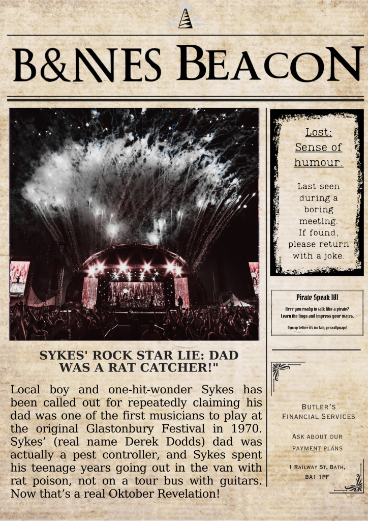 newspaper article
