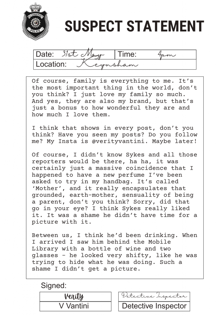 police form