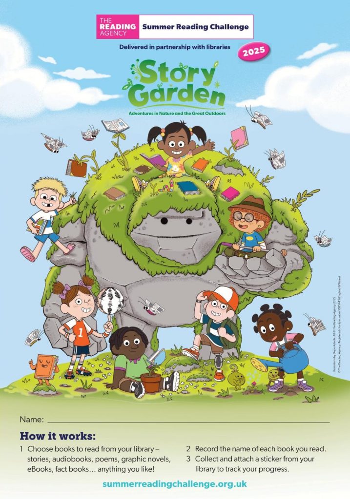 Summer reading challenge booklet
