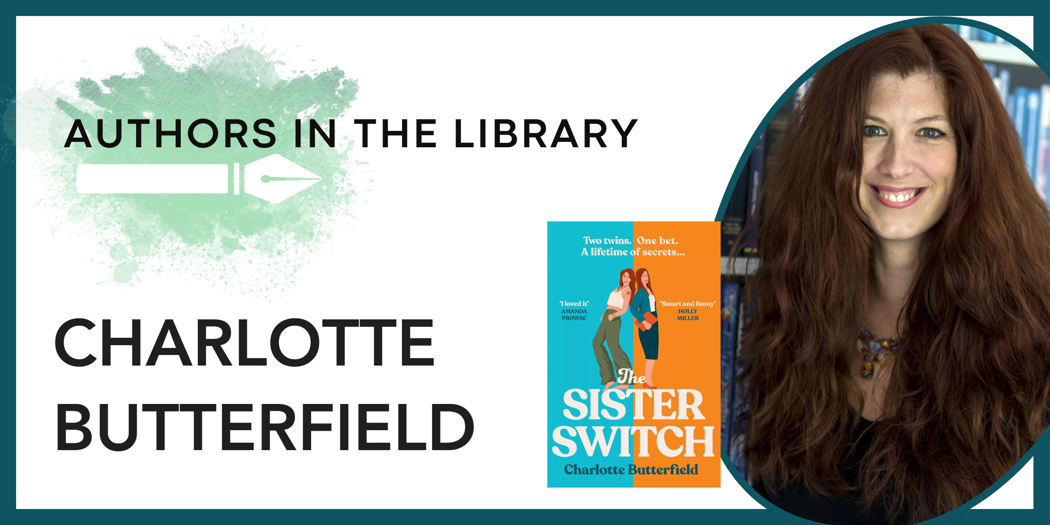 Authors in the Library - Charlotte Butterfield