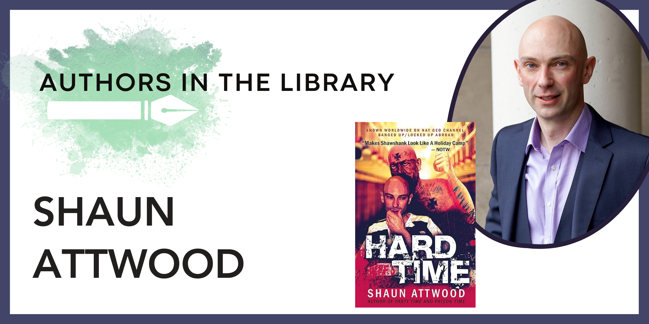 Authors in the Library - Shaun Attwood
