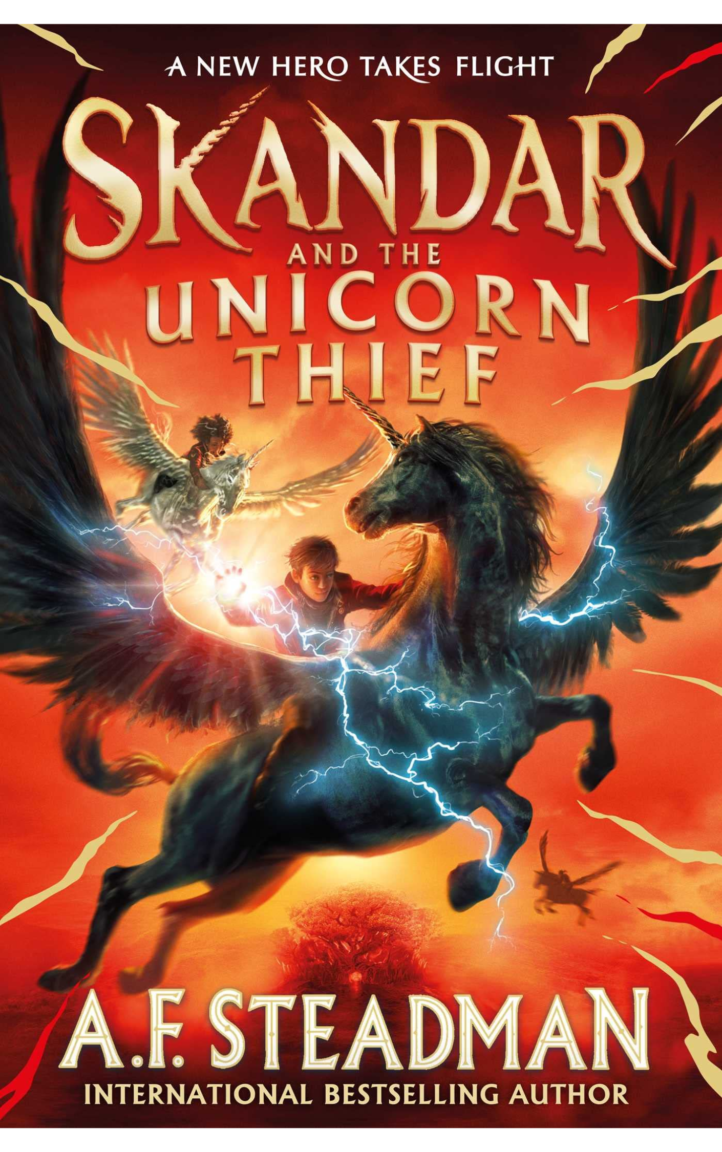 Skandar and the Unicorn Thief by A.F. Steadman