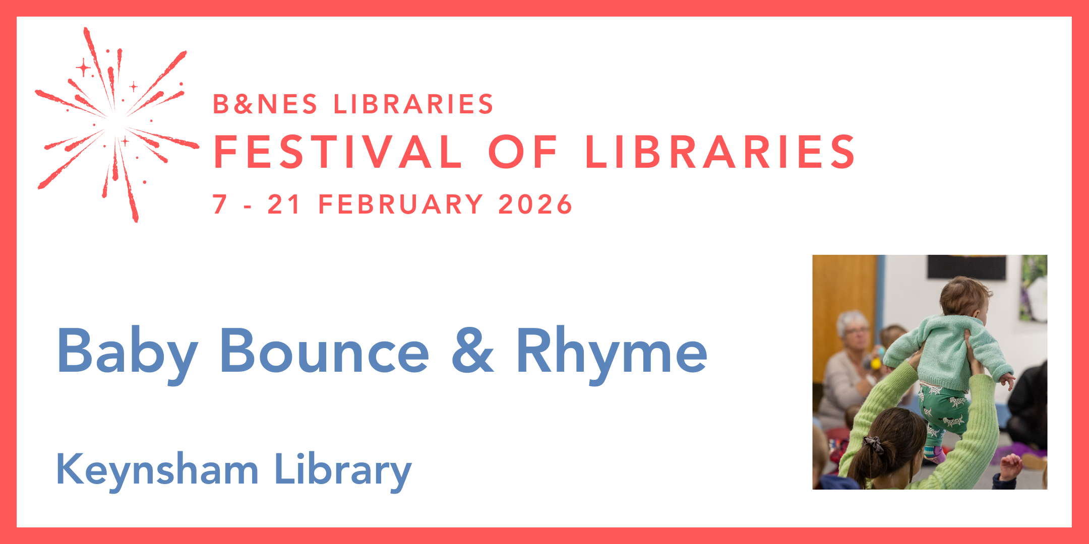Baby Bounce and Rhyme - Festival of Libraries