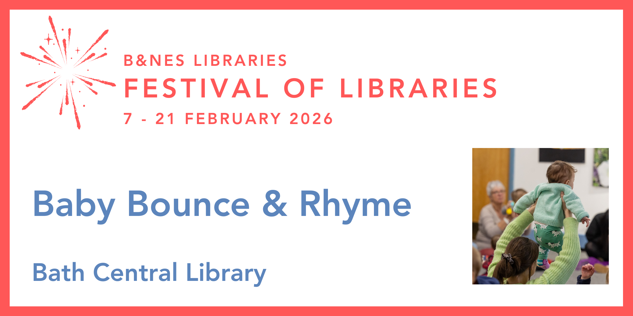 Baby Bounce and Rhyme - Festival of Libraries