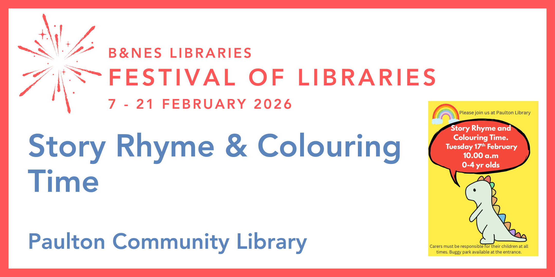 Story Rhyme and Colouring Time