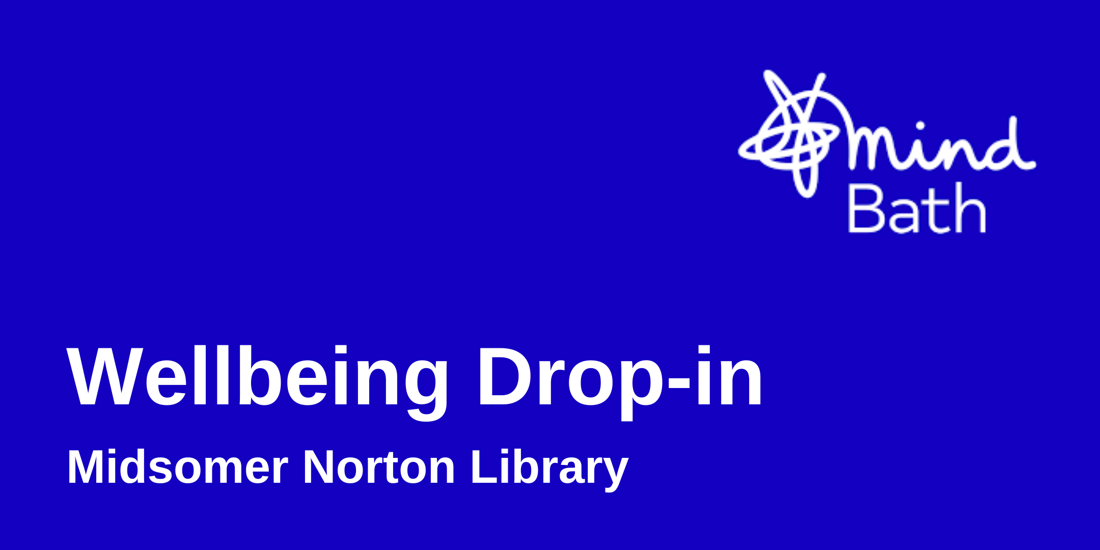 Wellbeing Drop-In with Bath Mind