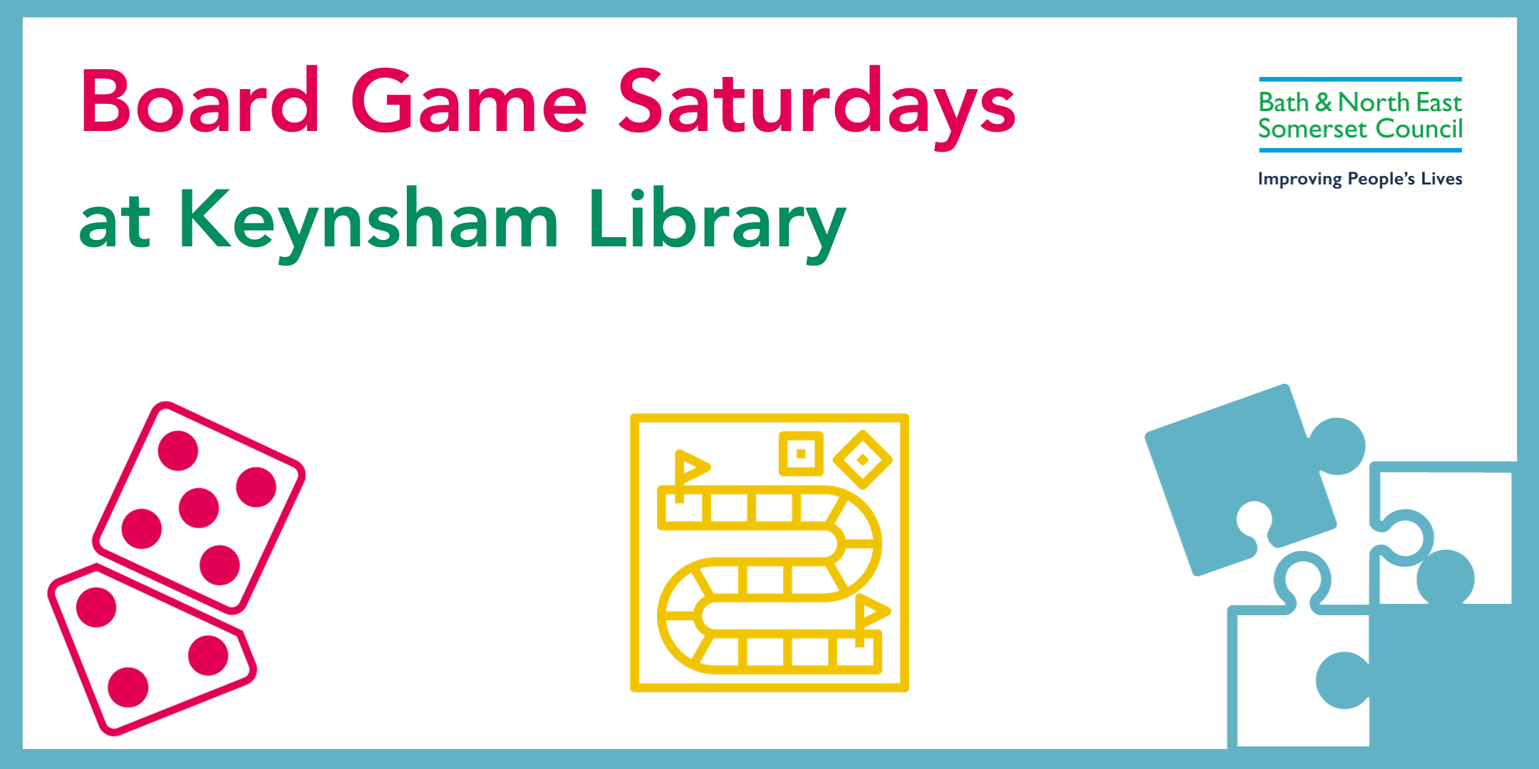 Board Game Saturdays at Keynsham Library