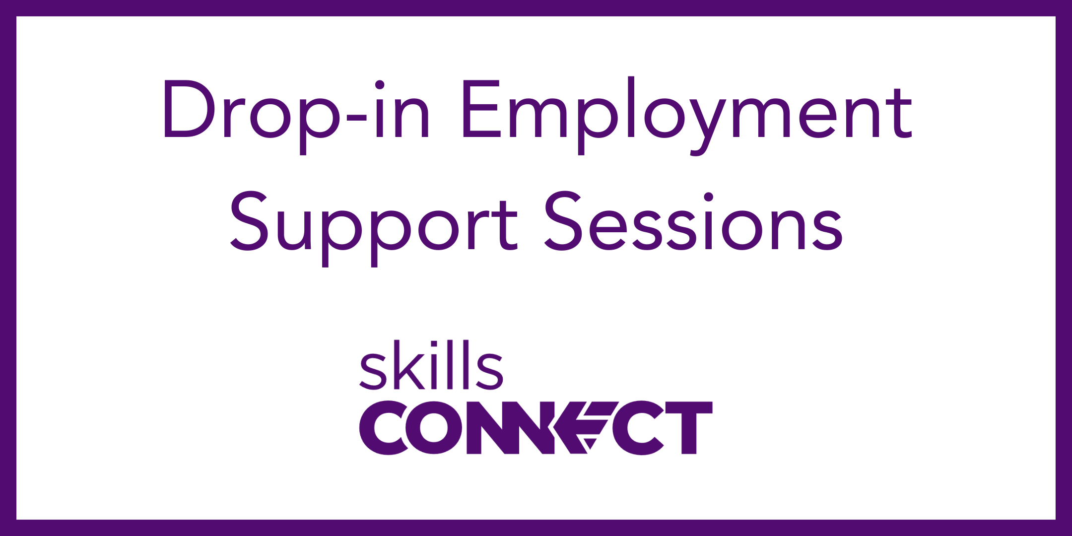 Drop-in Employment Support Sessions