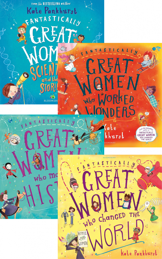 Fantastically Great Women Series by Kate Pankhurst