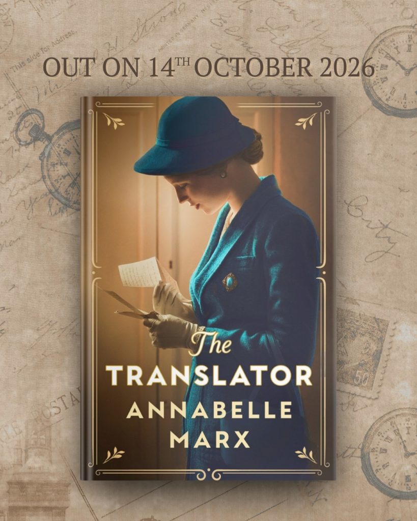 The Translator by Annabella Marx, out on 14th October 2026