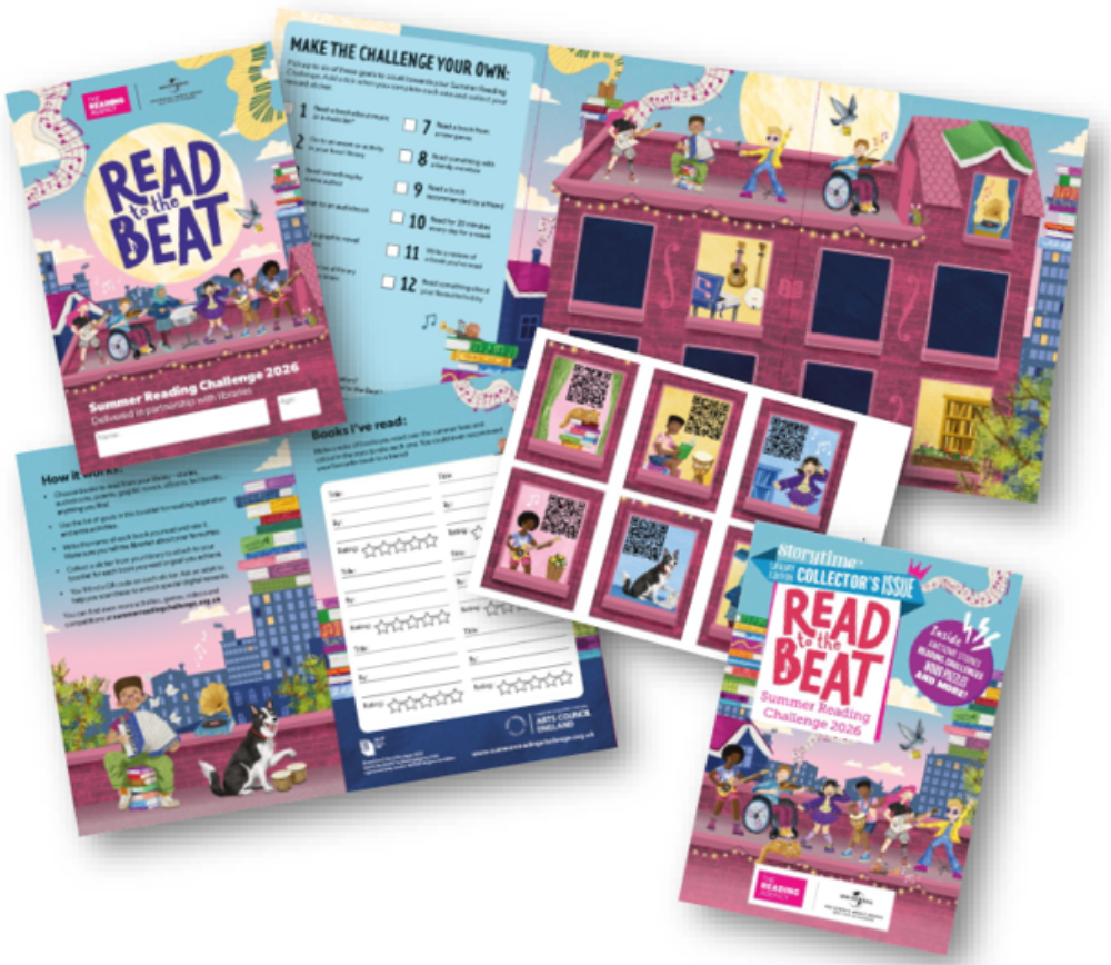Summer Reading Challenge Read to the Beat pack