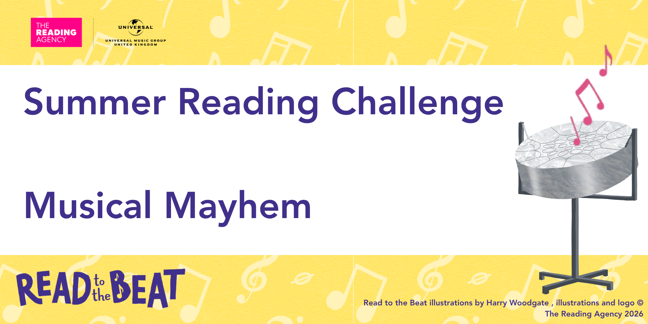 Summer Reading Challenge Craft - Musical Mayhem
