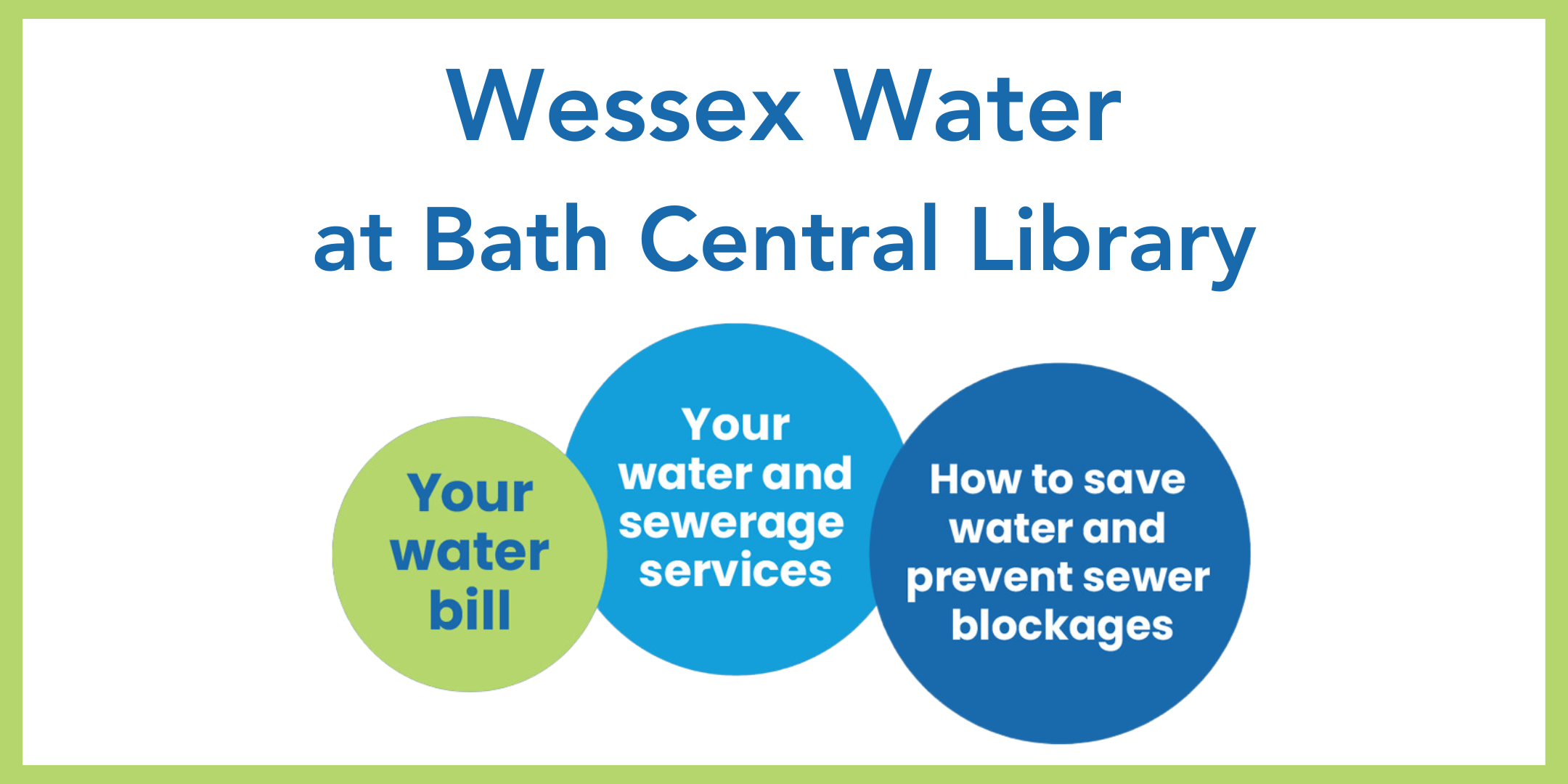 Wessex Water Community Drop in