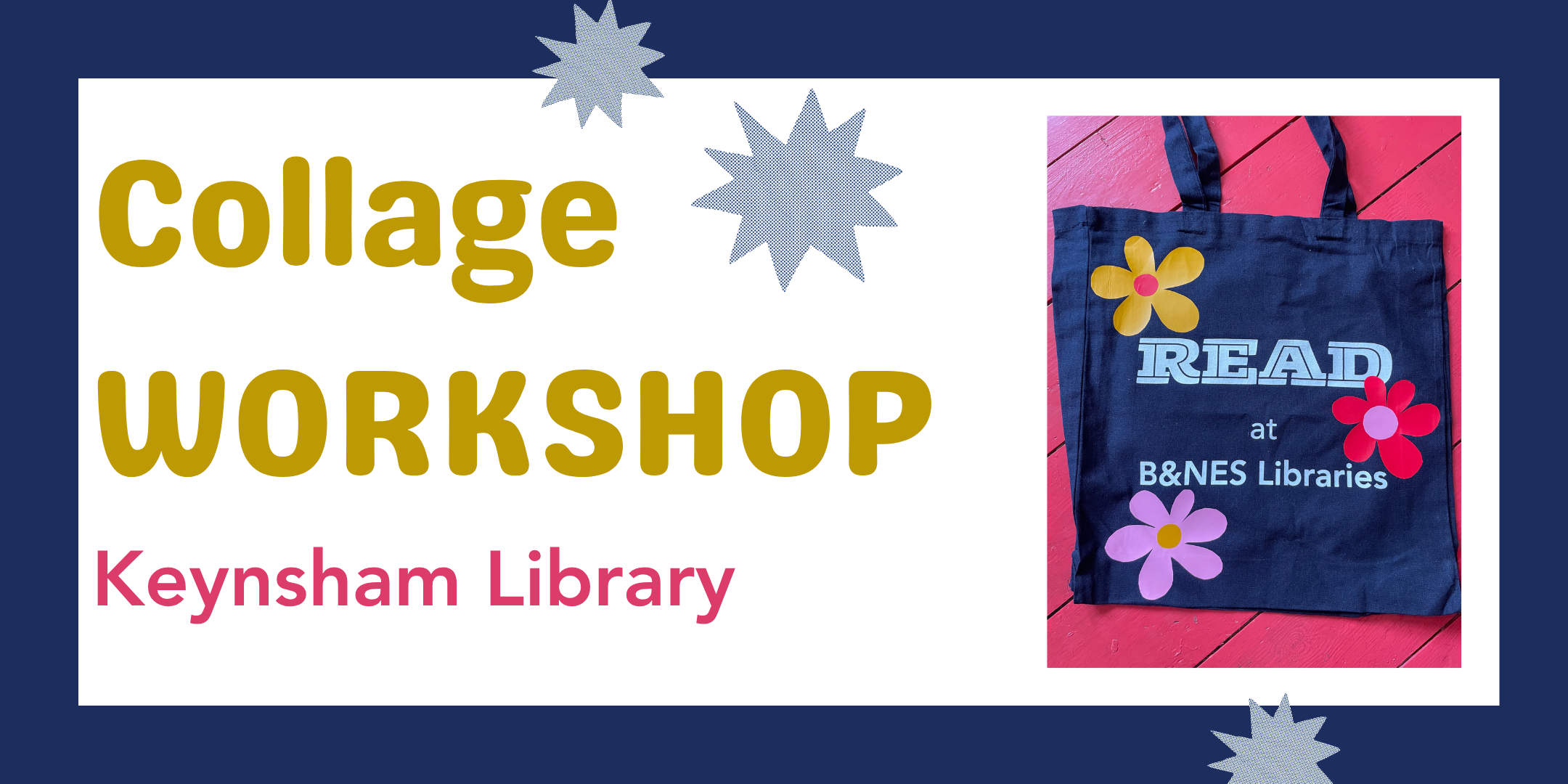 Collage Tote Bag Workshop