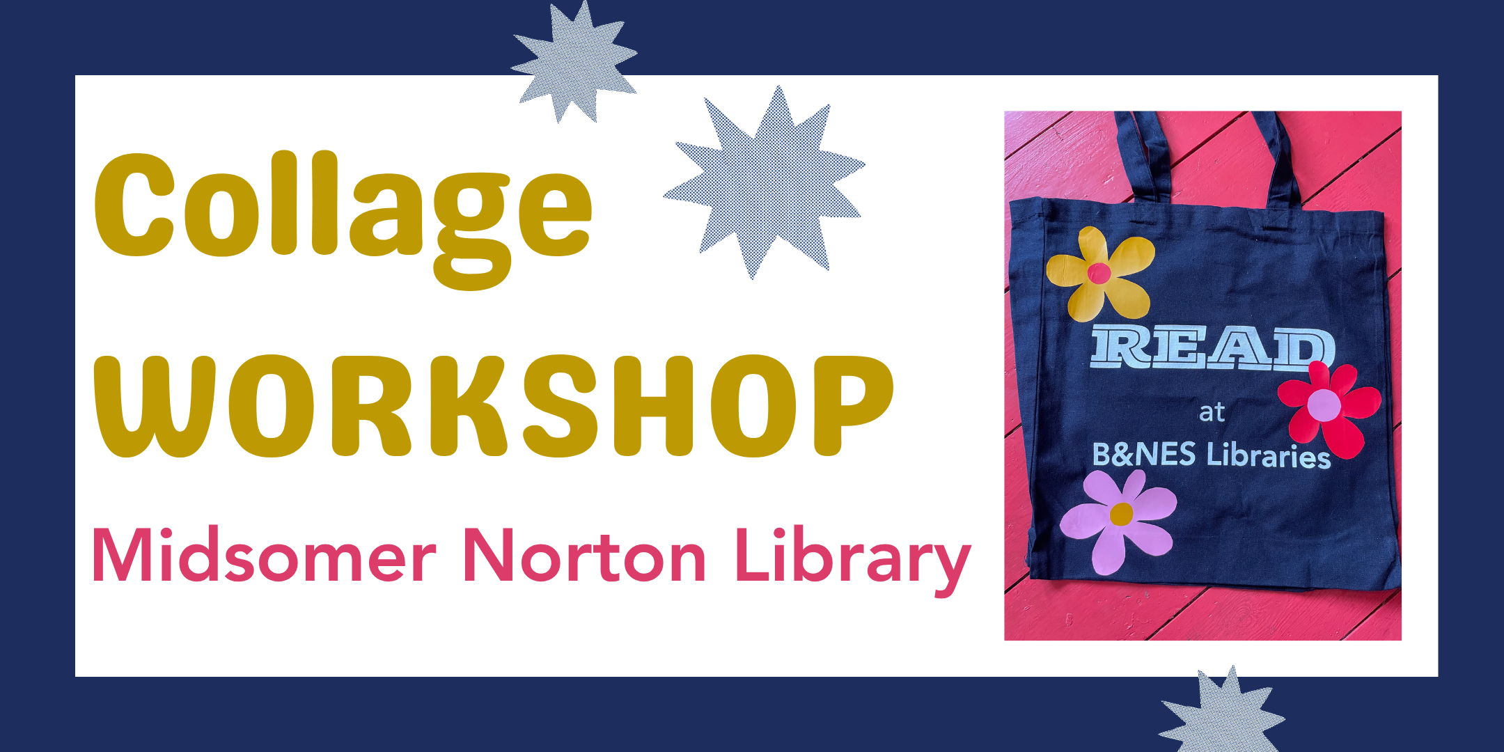Collage Tote Bag Workshop